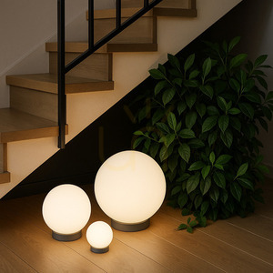 Trädgårdsboll Luna Ball Lunares vit 25/30/40 cm LED E27 IP44 LBS253040ZL small 15