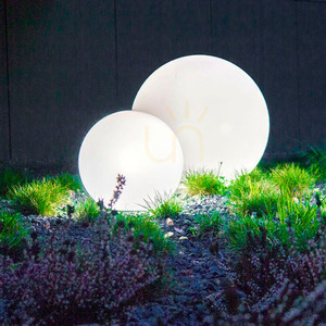 Trädgårdsbollar Lunares Luna Ball 20/25/30/40 cm vit IP44 E27 LED LBS20253040ZL small 3