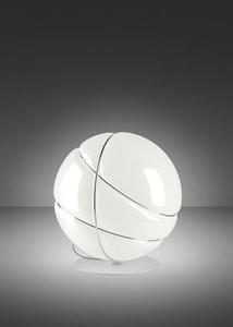 Fabbian Armilla F50 13W bordslampa - vit och silver - F50 B03 01 small 0