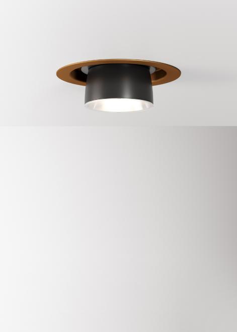 Kontrollera Fabbian Claque F43 20W infälld taklampa - Brons - F43 F02 76 Fabbian Claque F43 20W infälld taklampa - Brons - F43 F02 76