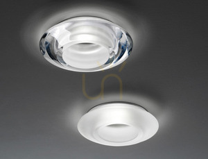 Fabbian Faretti Rombo infälld LED-spot 10 W, transparent – D27 F59 00 small 2