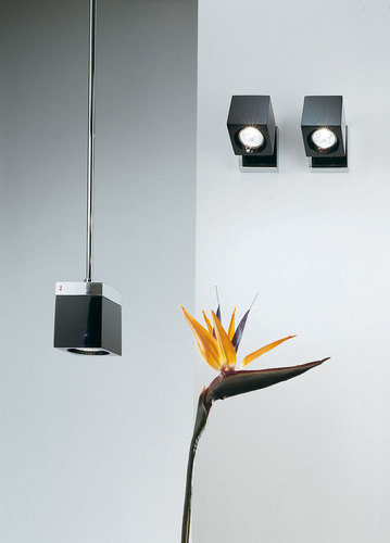 Kontrollera Fabbian Cubetto taklampa - Svart - D28 A01 02