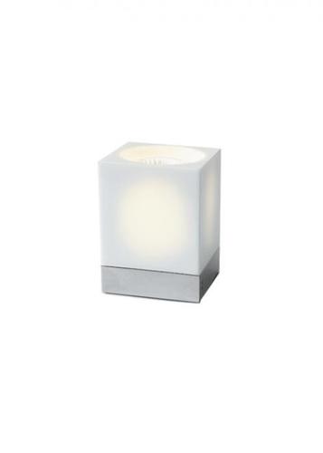 Kontrollera Fabbian Cubetto bordslampa - Vit - D28 B03 01