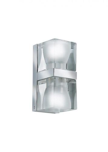 Kontrollera Fabbian Cubetto vägglampa - Transarent - D28 D02 00
