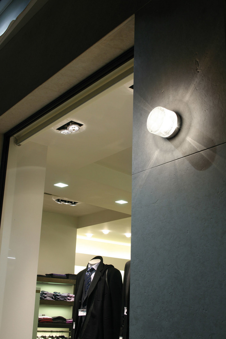 Utsikt Vägglampa Fabbian Jazz D52 7W - D52 G08 00 Vägglampa Fabbian Jazz D52 7W - D52 G08 00