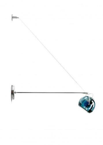 Kontrollera Fabbian Beluga vägglampa med rep - blå - D57 D03 31