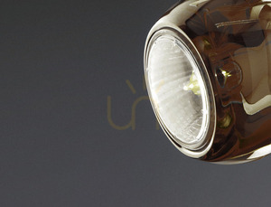 Fabbian Beluga D57 vägglampa, koppar, D57G1341 small 1