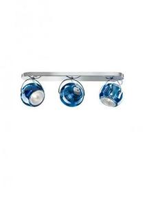Fabbian Beluga Trippel Plafond/Chandelier - Blå - D57 G25 31 small 0