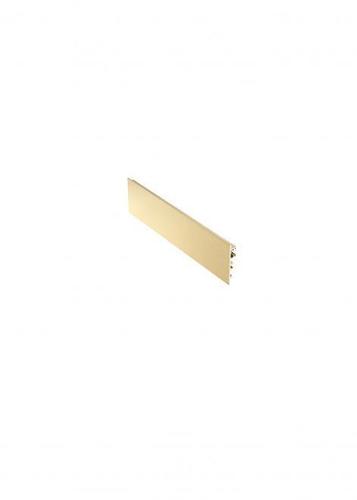 Kontrollera Fabbian Kakeltillbehör D95 Täcklist 30cm - Guld aluminium - D95 Z10 74