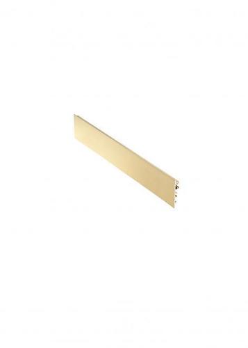 Kontrollera Fabbian Kakeltillbehör D95 Täcklist 90cm - Guld aluminium - D95 Z12 74
