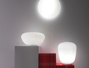 Fabbian Lumi Ø33cm bordslampa - F07 B41 01 small 1