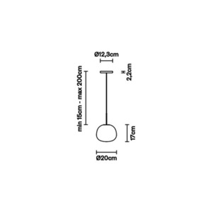 Fabbian Lumi Ø20 taklampa - F07 A05 01 2 Fabbian Lumi Ø20 taklampa - F07 A05 01 small 2