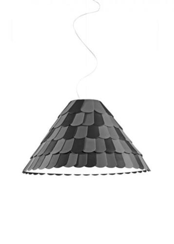 Kontrollera Hänglampa Fabbian Roofer F12 76cm - antracit - F12 A03 21