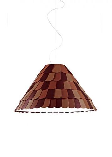 Kontrollera Hänglampa Fabbian Roofer F12 76cm - orange - F12 A03 32