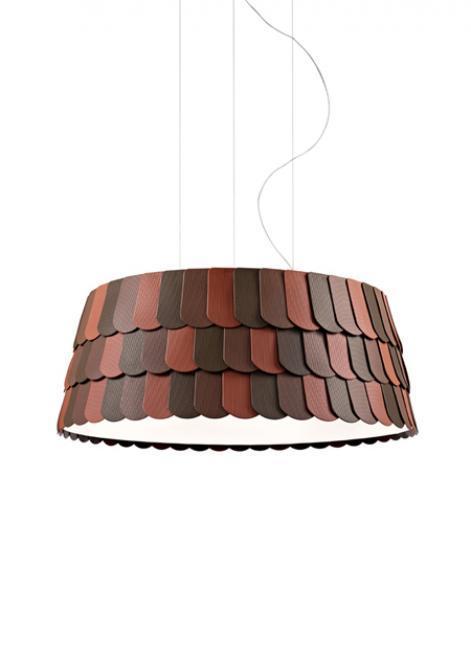 Kontrollera Hänglampa Fabbian Roofer F12 79cm - orange - F12 A07 32 Hänglampa Fabbian Roofer F12 79cm - orange - F12 A07 32