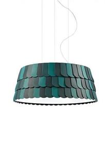 Hängande lampa Fabbian Roofer F12 79cm - Grön - F12 A07 43 small 0