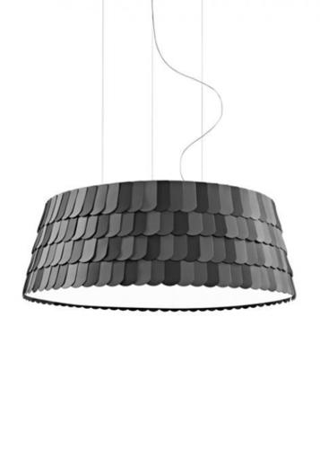 Kontrollera Hängande lampa Fabbian Roofer F12 119cm - antracit - F12 A09 21