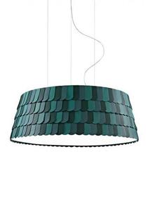 Hängande lampa Fabbian Roofer F12 119cm - Grön - F12 A09 43 0 Hängande lampa Fabbian Roofer F12 119cm - Grön - F12 A09 43 small 0