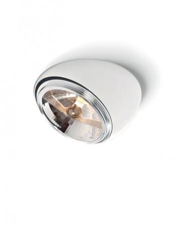 Kontrollera Fabbian Tools F19 5W GU53 infälld taklampa - Vit - F19 F60 01