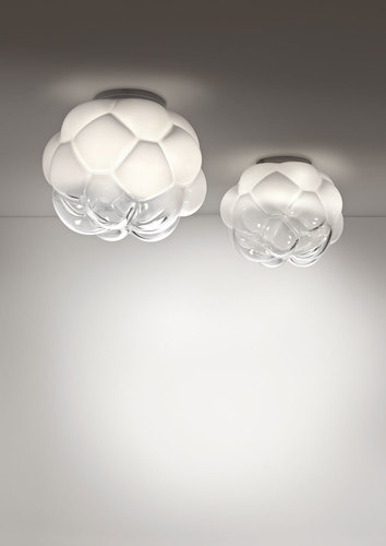Kontrollera Fabbian Cloudy F21 7W 26cm taklampa - F21 E01 71
