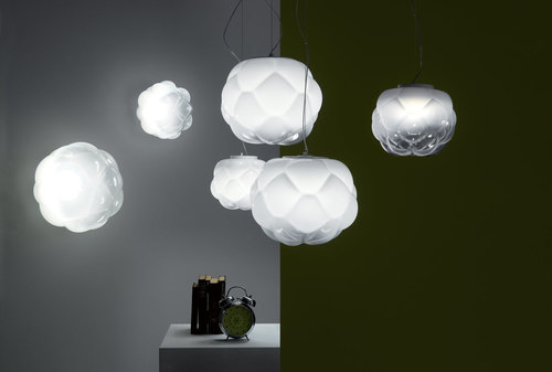 Kontrollera Hängande lampa Fabbian Cloudy F21 40cm - F21 A05 71