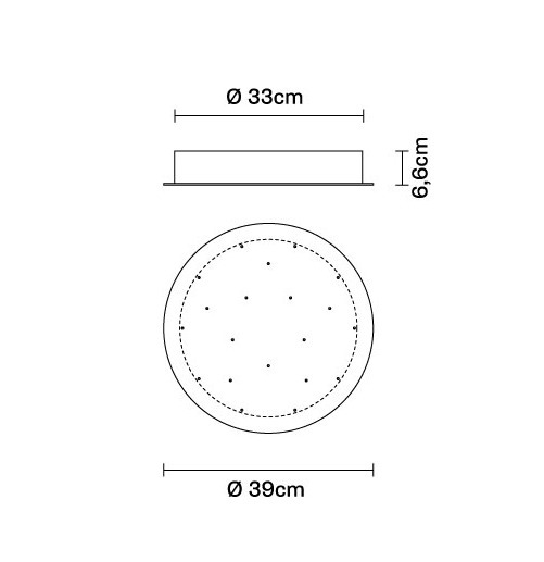 Förhandsvisning Fabbian Tillbehör Multispot F32 Rund rosett - F32 M07 01 Fabbian Tillbehör Multispot F32 Rund rosett - F32 M07 01