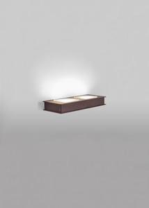 Vägglampa Fabbian Quarter F38 5W 23,5x10cm - Brons - F38 G01 14 small 0
