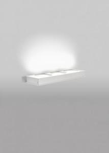Vägglampa Fabbian Quarter F38 5W 33,5x10cm - Vit - F38 G03 01 small 0