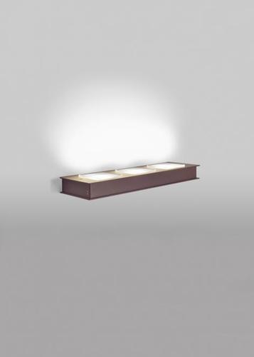 Kontrollera Vägglampa Fabbian Quarter F38 5W 33,5x10cm - Brons - F38 G03 14