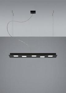 Hängande lampa Fabbian Quarter F38 5W 70x20cm - Svart - F38 A01 02 small 0