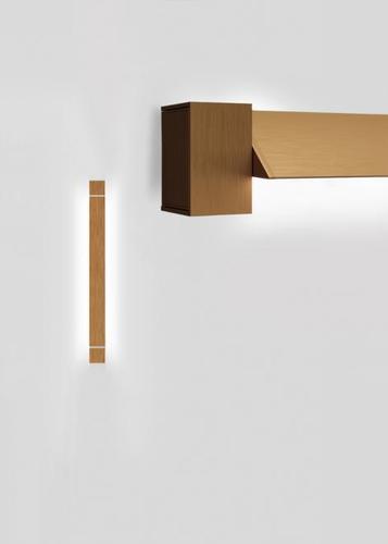 Kontrollera Vägglampa Fabbian Pivot F39 23W 2700K - Brons - F39 G02 76