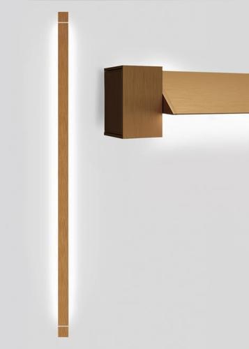 Kontrollera Vägglampa Fabbian Pivot F39 70W 3000K - Brons - F39 G05 76