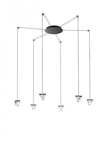 Kontrollera Hänglampa Fabbian Tripla F41 3W 6 - Antracit - F41 G04 21