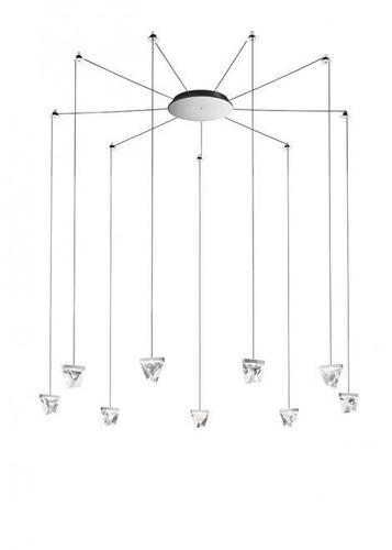 Kontrollera Hänglampa Fabbian Tripla F41 3W 9 - Krom - F41 G06 11