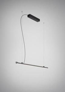 Hängande lampa Fabbian Freeline F44 4W 1m - Svart - F44 A01 02 small 0