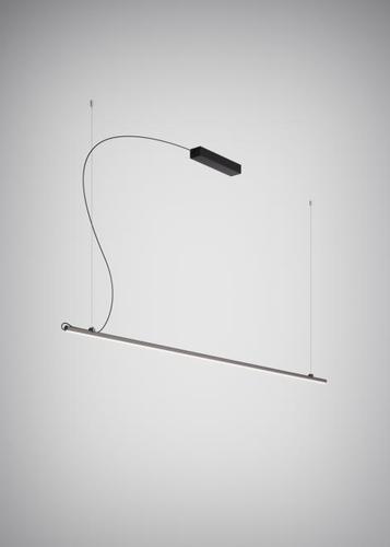 Kontrollera Hängande lampa Fabbian Freeline F44 8W 2m - Svart - F44 A04 02