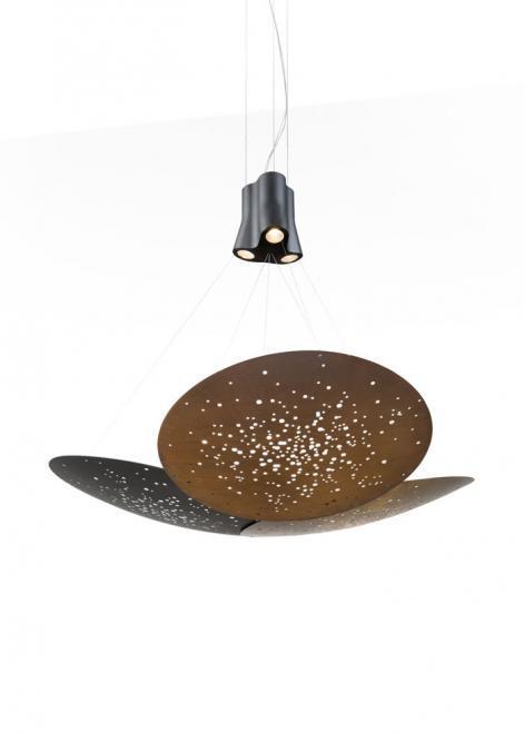 Utsikt Hängande lampa Fabbian Lens F46 24W 161x152cm - Flerfärgad - F46 A07 99 Hängande lampa Fabbian Lens F46 24W 161x152cm - Flerfärgad - F46 A07 99