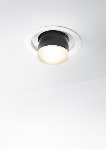 Kontrollera Fabbian Claque F43 20W infälld taklampa - Vit - F43 F02 01