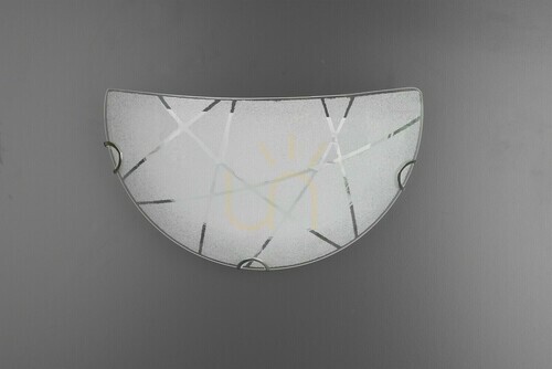 Kontrollera Trio SANDRINA 201200100 vägglampa – vitt glas, E27, 30 cm