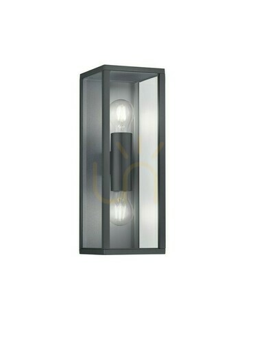 Kontrollera Trio GARONNE vägglampa för utomhusbruk 201860242