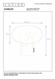 Lucide CHARLIZE grön bordslampa marmor glas E27 03520/01/62 small 5