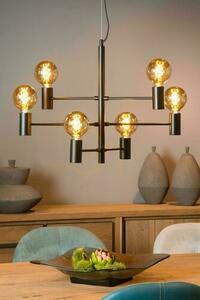 Lucide LEANNE taklampa svart metall 6-ljus 21421/06/30 small 3