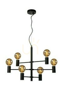 Lucide LEANNE taklampa svart metall 6-ljus 21421/06/30 small 0