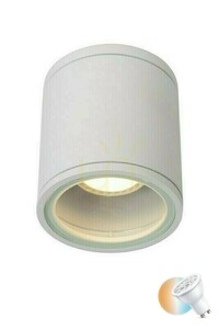 Downlight Lucide AVEN vit IP65 GU10 9 cm 22962/01/31 small 0
