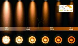 Spotlight Lucide XYRUS vit LED dimbar GU10 9 cm 23954/06/31 small 3