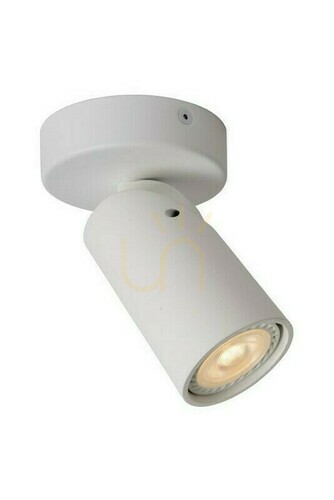 Kontrollera Spotlight Lucide XYRUS vit LED dimbar GU10 9 cm 23954/06/31