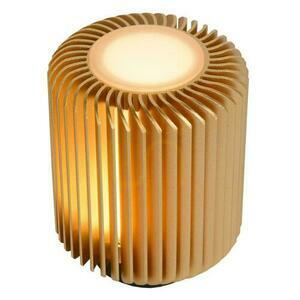 Lucide TURBIN bordslampa guld aluminium LED 3000K 400 lm 26500/05/02 small 3