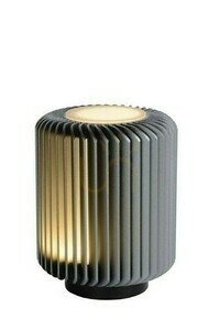 Lucide TURBIN bordslampa grå aluminium LED 400 lm 3000K 26500/05/36 small 0