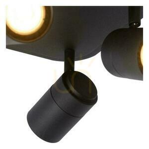 Lucide LENNERT Svart Plafond 4-Ljus LED IP44 22cm 26958/20/30 small 4