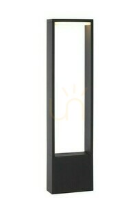 Utomhus stolpebelysning Lucide GOA antracit aluminium 60 cm 28857/61/30 small 0